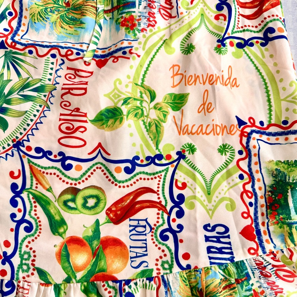 Live 4 Truth Multicolor Tropical Mini Dress - Picture 7 of 13